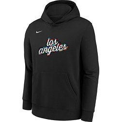 Nike Youth 2022-23 City Edition Los Angeles Clippers Black Essential Pullover Hoodie