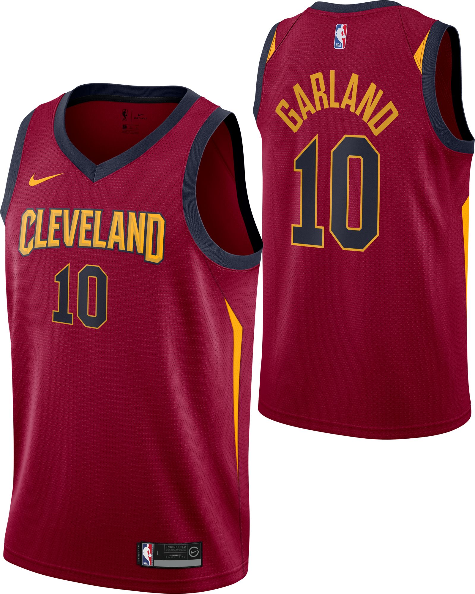 Cleveland Cavaliers Nike 2020/21 City Edition Swingman Shorts - Black