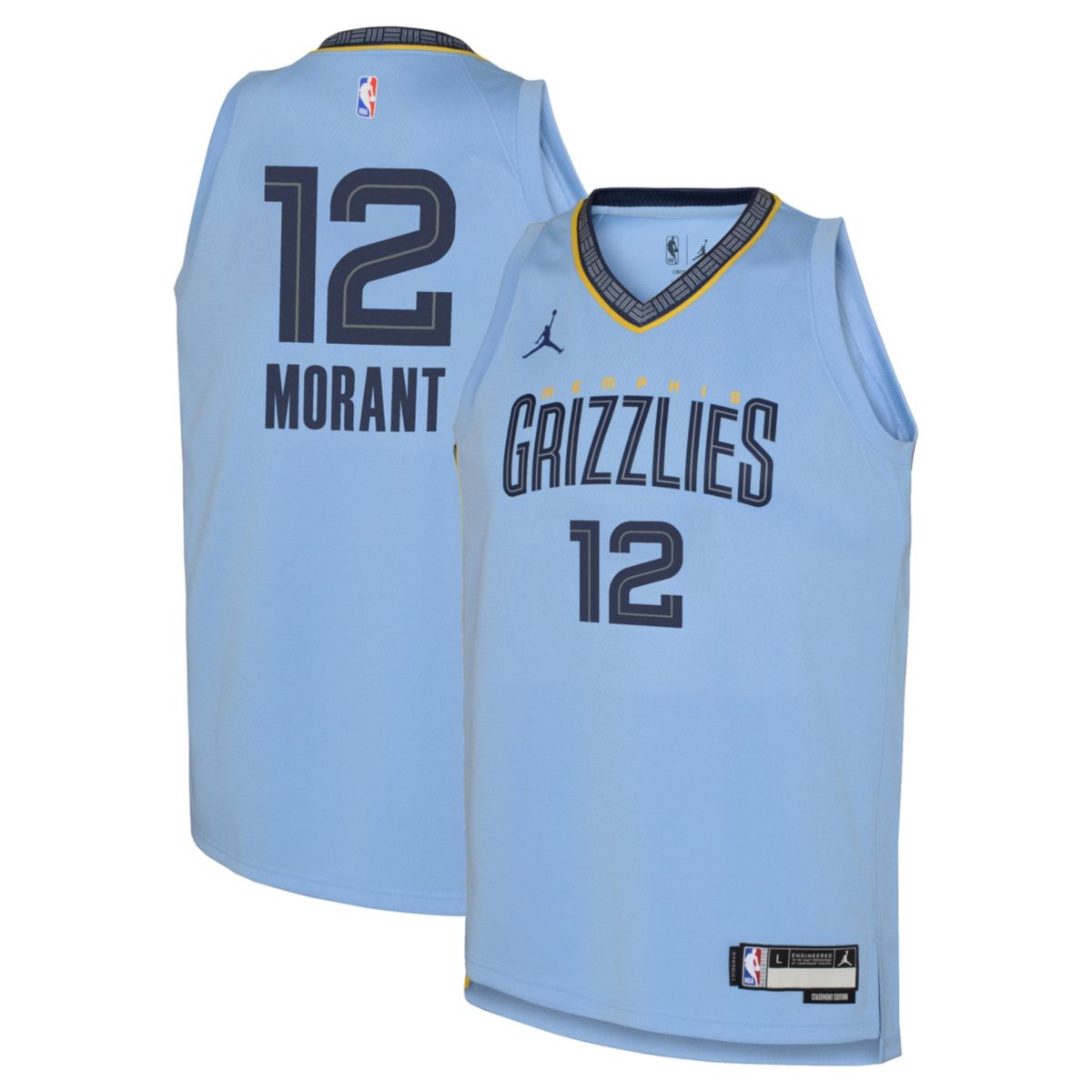 Jordan Youth Memphis Grizzlies Jaren Jackson #13 Blue Swingman