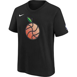 Nike Youth 2022-23 City Edition Atlanta Hawks Black Warm-Up T-Shirt