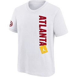 Outerstuff Youth Atlanta Hawks White Logo T-Shirt