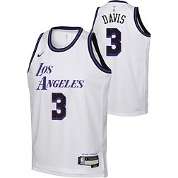Lakers #3 Anthony Davis 21-22' City Edition Purple Jersey