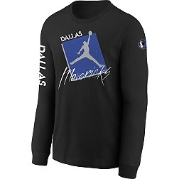 Nike Youth Dallas Mavericks Black Max 90 Long Sleeve T-Shirt