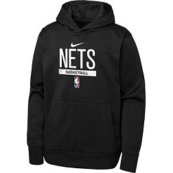 Outerstuff Youth Brooklyn Nets Black Spotlight Pullover Fleece Hoodie