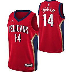Nike Youth New Orleans Pelicans Brandon Ingram #14 Red Dri-FIT Swingman Jersey