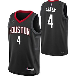 Nike Youth Houston Rockets Jalen Green #4 Black Dri-FIT Swingman Jersey