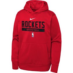 Nike Youth Houston Rockets Red Spotlight Pullover Fleece Hoodie