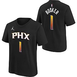 Nike Youth Phoenix Suns Devin Booker #1 Black T-Shirt