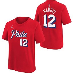 Nike Youth Philadelphia 76ers Tobias Harris #12 Red T-Shirt