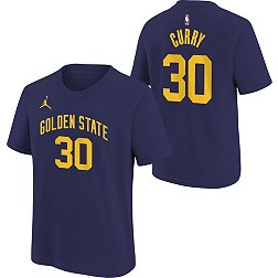 Youth Nike Stephen Curry Black Golden State Warriors 2021/22 City Edition  Name & Number T-Shirt