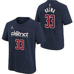 Nike Youth Washington Wizards Kyle Kuzma #33 Navy T-Shirt