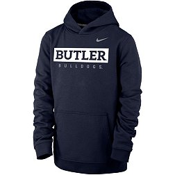 Nike Youth Butler Bulldogs Blue Club Fleece Pullover Hoodie