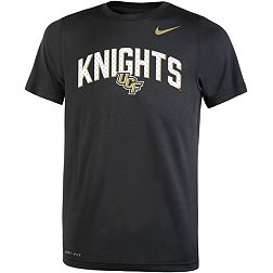Nike Youth UCF Knights Black Dri-FIT Legend Football Sideline Team Issue Arch T-Shirt
