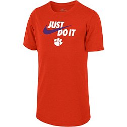 Nike Youth Clemson Tigers Orange Dri-FIT Legend Just Do It T-Shirt