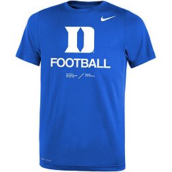 Nike Youth Duke Blue Devils Duke Blue Dri-FIT Legend Football Sideline Team Issue T-Shirt