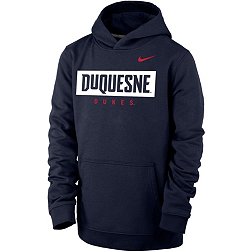 Nike Youth Duquesne Dukes Blue Club Fleece Pullover Hoodie