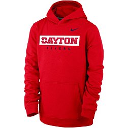 Nike Youth Dayton Flyers Red Club Fleece Pullover Hoodie