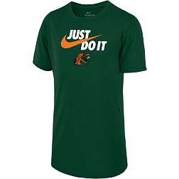 Nike Youth Florida A&M Rattlers Green Dri-FIT Legend Just Do It T-Shirt