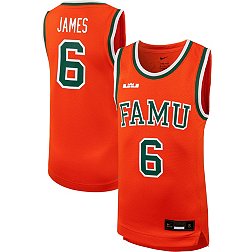 Nike Youth Florida A&M Rattlers LeBron James #23 Orange Replica Basketball Jersey