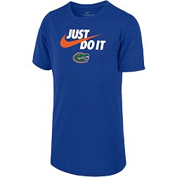 Nike Youth Florida Gators Blue Dri-FIT Legend Just Do It T-Shirt