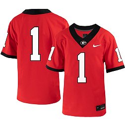Nike Little Kids' Georgia Bulldogs #1 Red Untouchable Game Football Jersey