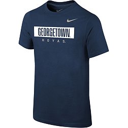 Nike Youth Georgetown Hoyas Blue Core Cotton Wordmark T-Shirt