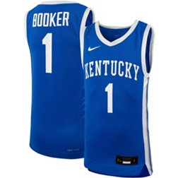 Nike Youth Kentucky Wildcats Devin Booker #1 Blue Replica Basketball Jersey