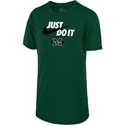 Nike Youth Marshall Thundering Herd Green Dri-FIT Legend Just Do It T-Shirt