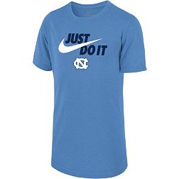 Nike Youth North Carolina Tar Heels Carolina Blue Dri-FIT Legend Just Do It T-Shirt