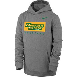 Nike Youth Norfolk State Spartans Grey Club Fleece Pullover Hoodie