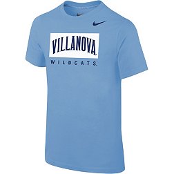 Nike Youth Villanova Wildcats Navy Core Cotton Wordmark T-Shirt