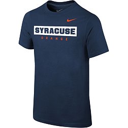 Nike Youth Syracuse Orange Blue Core Cotton Wordmark T-Shirt