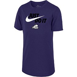 Nike Youth TCU Horned Frogs Purple Dri-FIT Legend Just Do It T-Shirt