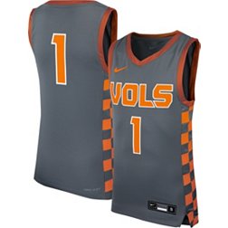Nike Youth Tennessee Volunteers #1 Grey Replica Basketball Jersey