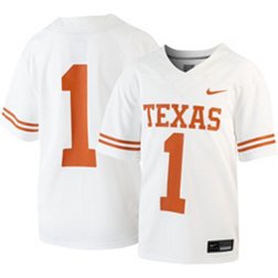 Nike Youth Texas Longhorns #1 White Untouchable Game Football Jersey