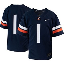 Nike Youth Virginia Cavaliers #1 Blue Untouchable Game Football Jersey