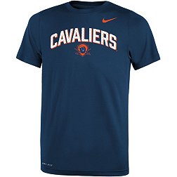 Nike Youth Virginia Cavaliers Blue Dri-FIT Legend Football Sideline Team Issue Arch T-Shirt