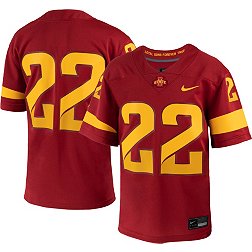 Nike Youth Iowa State Cyclones #22 Cardinal Untouchable Game Football Jersey