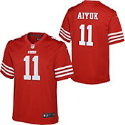 Nike Youth San Francisco 49ers Brandon Aiyuk #11 Red Game Jersey