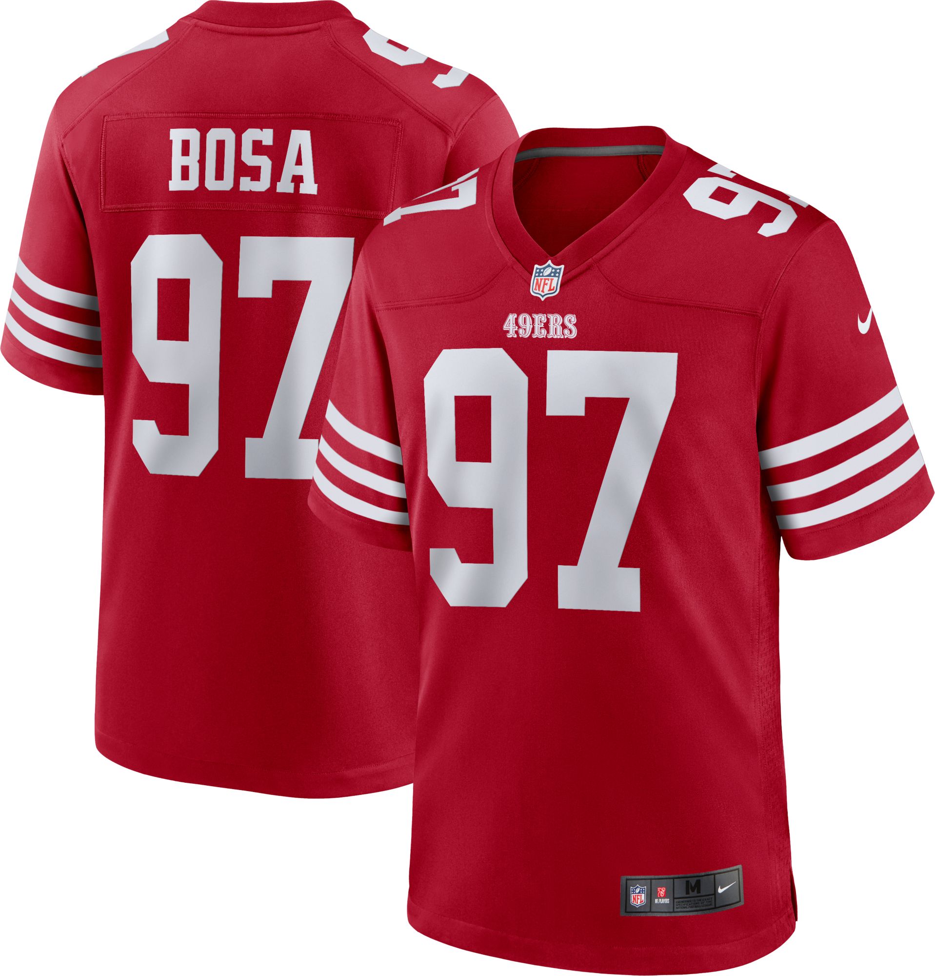 Nike Youth San Francisco 49ers Nick Bosa #97 Red Game Jersey