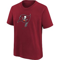 Nike Youth Tampa Bay Buccaneers Logo Red Cotton T-Shirt