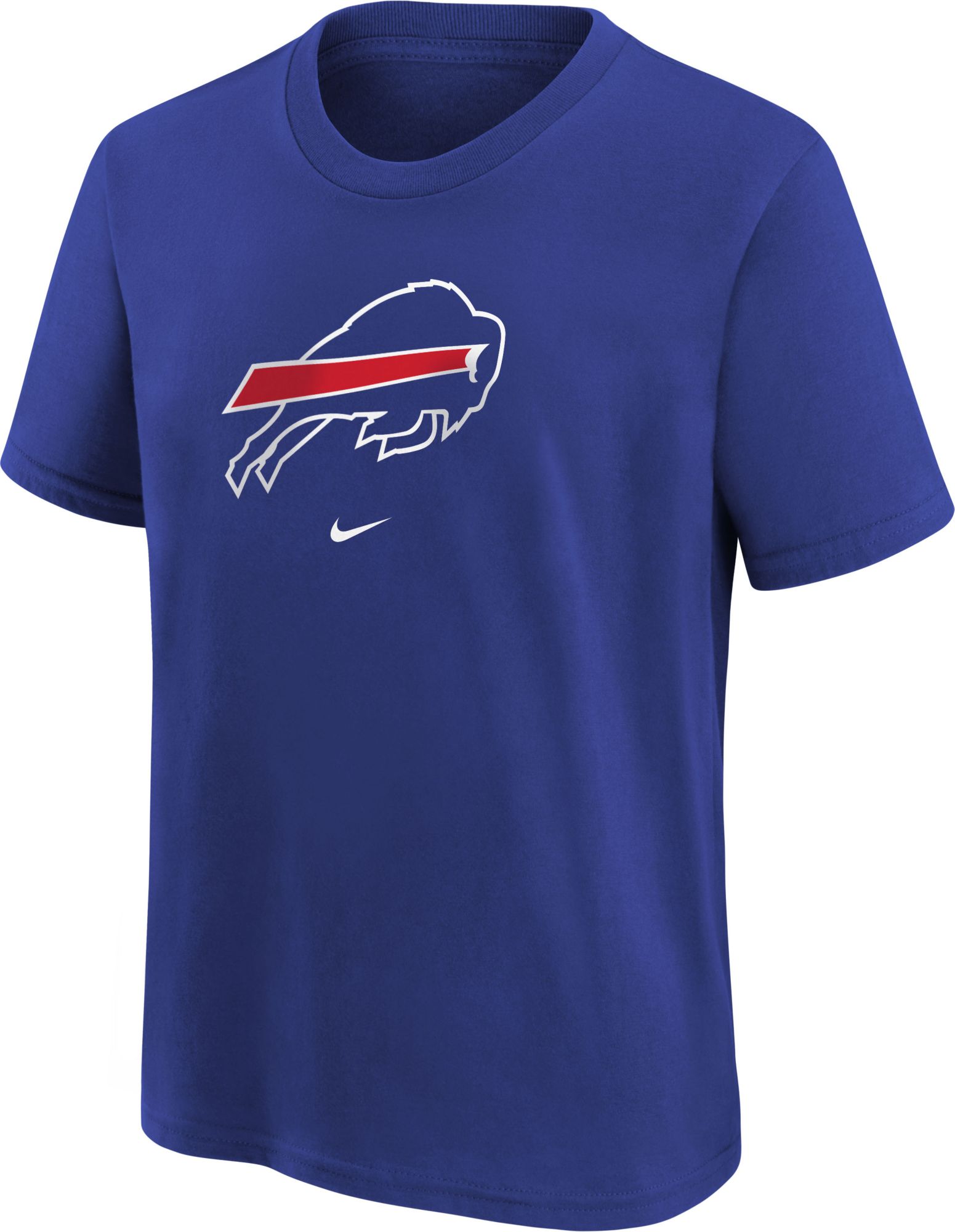 Nike Youth Buffalo Bills Logo Royal Cotton T-Shirt