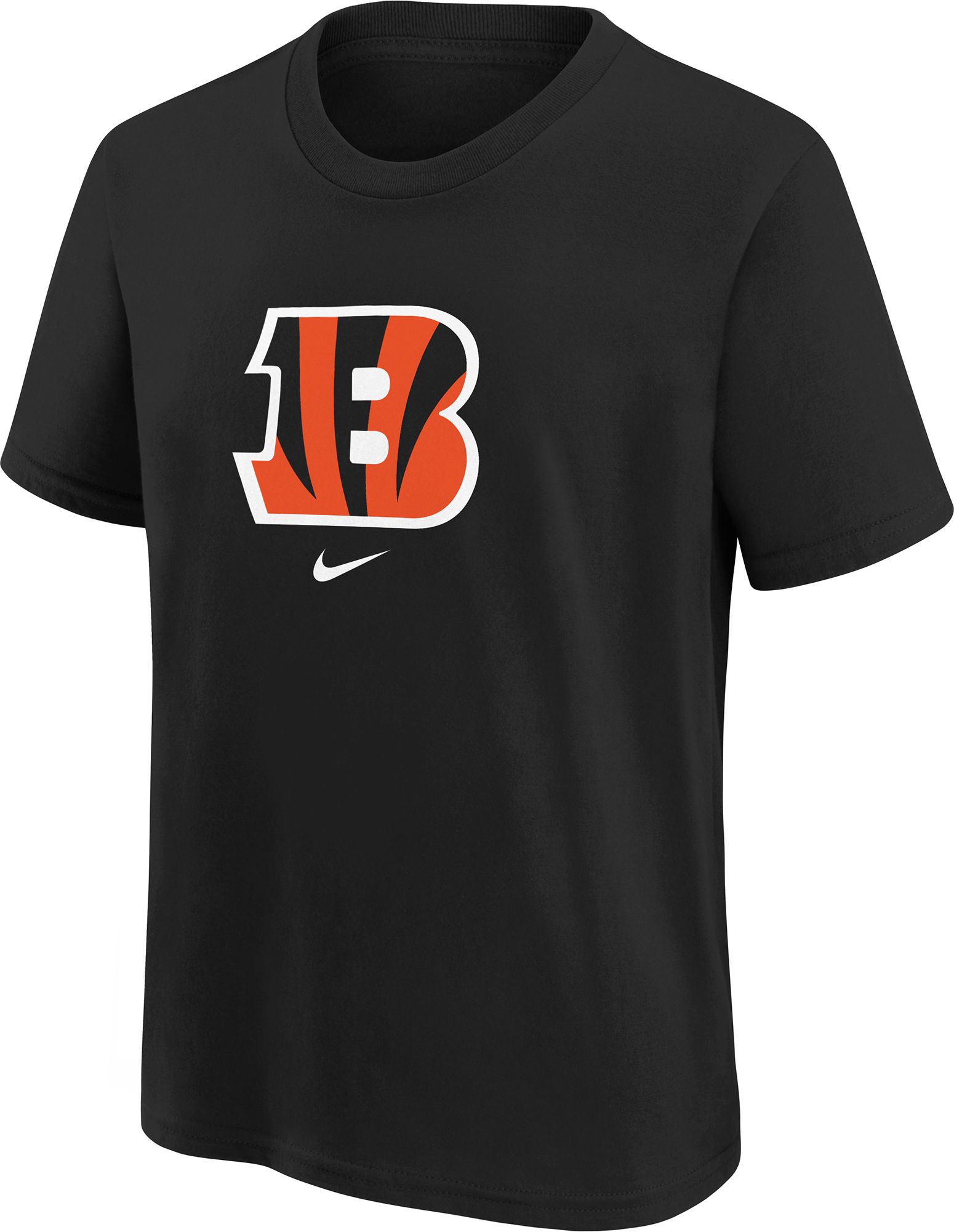 Nike Youth Cincinnati Bengals Logo Black Cotton T-Shirt