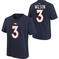 Nike Youth Denver Broncos Russell Wilson #3 Navy T-Shirt