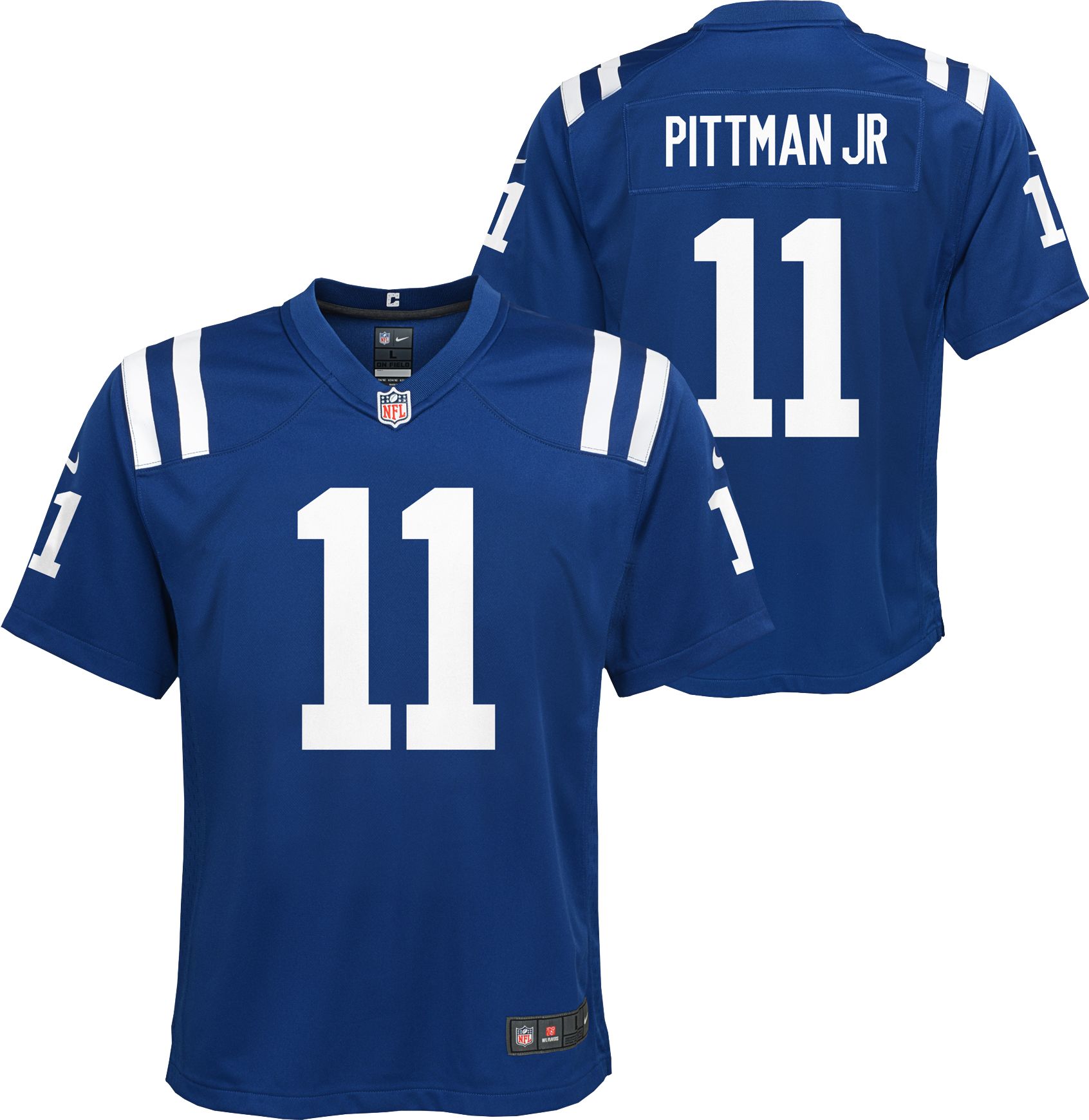Nike Youth Indianapolis Colts Michael Pittman Jr. #11 Blue Game Jersey