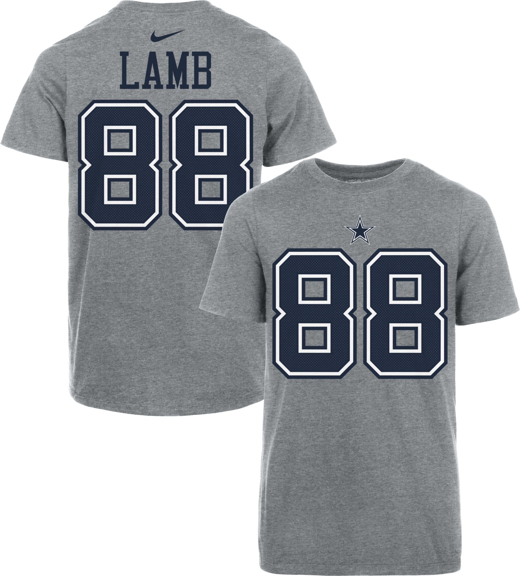 Dallas Cowboys CeeDee Lamb #88 Nike Navy Game Replica Jersey