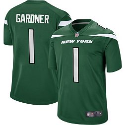 Nike Youth New York Jets Ahmad ''Sauce'' Gardner #1 Green Game Jersey