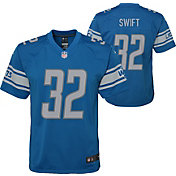 Nike Youth Detroit Lions D'Andre Swift #32 Royal Game Jersey