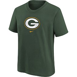 Nike Youth Green Bay Packers Logo Green Cotton T-Shirt