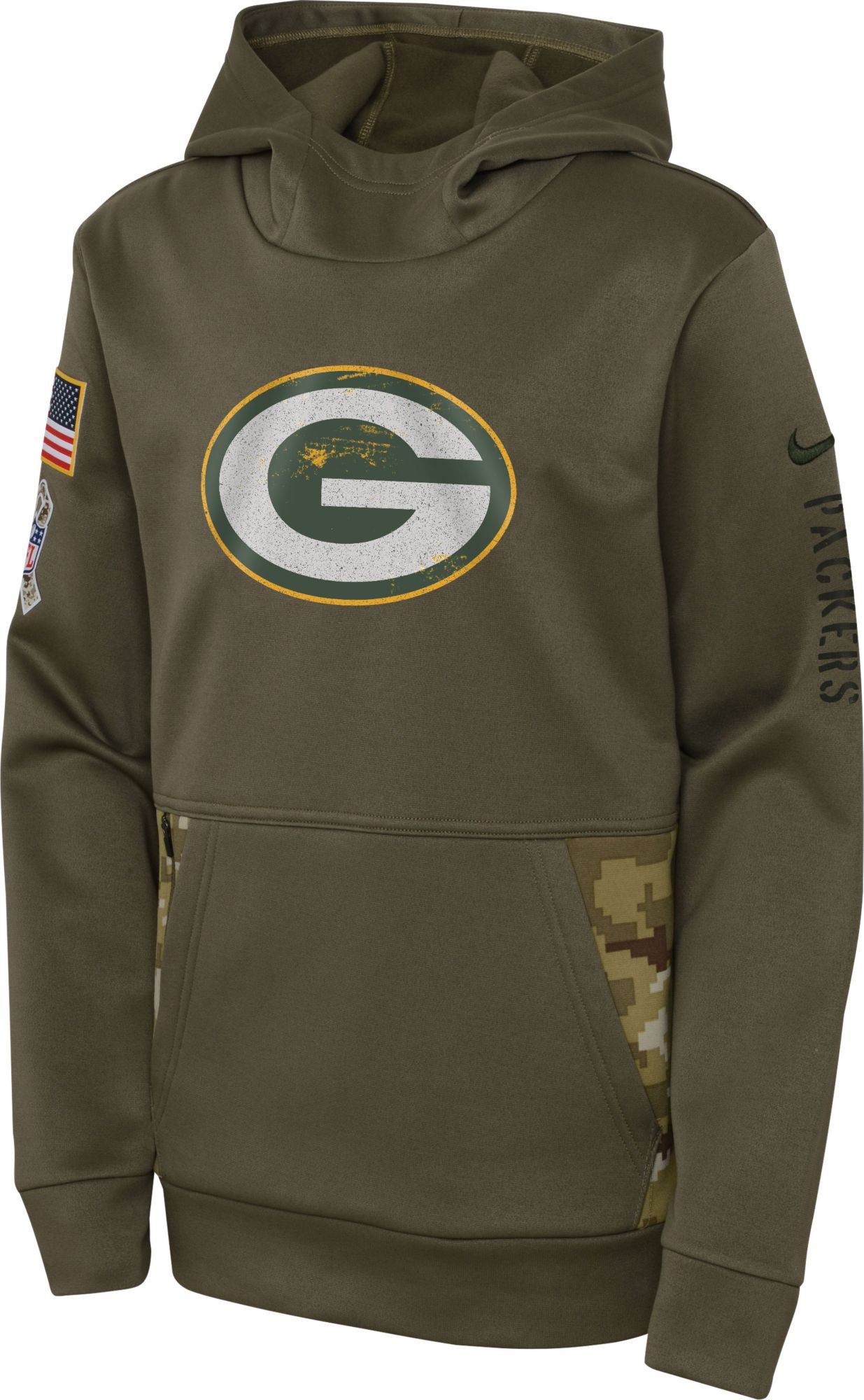 packers military hoodie